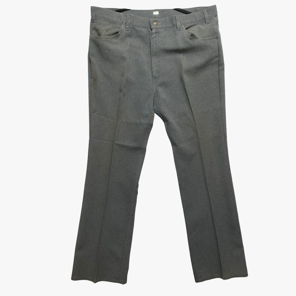 Vintage Levi's Pants Mens Size 38x30 Gray Classic Fit Straight Leg Zip Talon 50s
